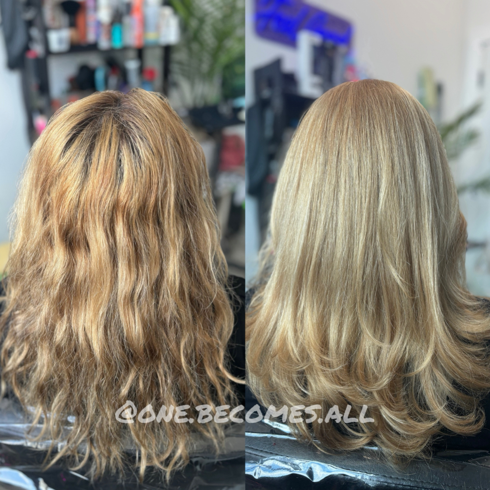 ✨Highlight Refresh + K18🧬 at Blades & Beauty LLC in College Park, MD