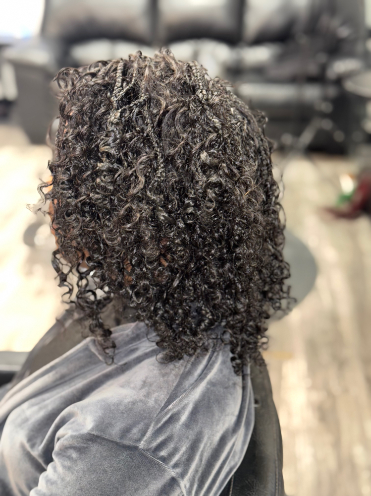 Small Boho Bob Knotless