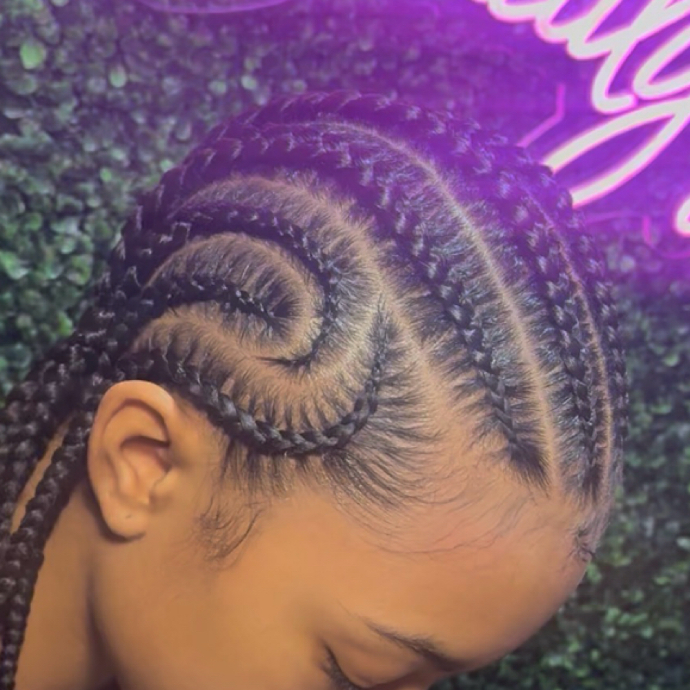 Medium / Small Feed-in Braids at By Paloma Blanca in Laurel, MD