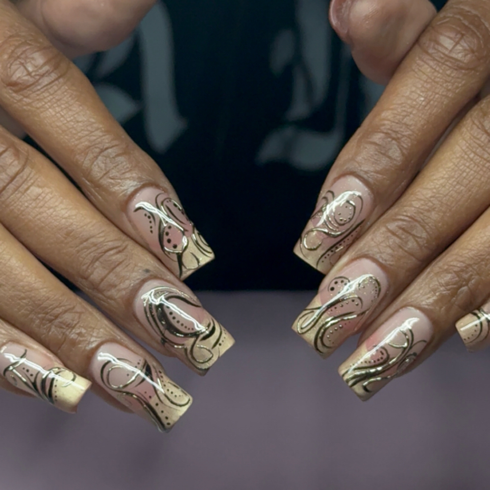 Freestyle Nail Art at Lula’s Nail & Co. in Denver, CO