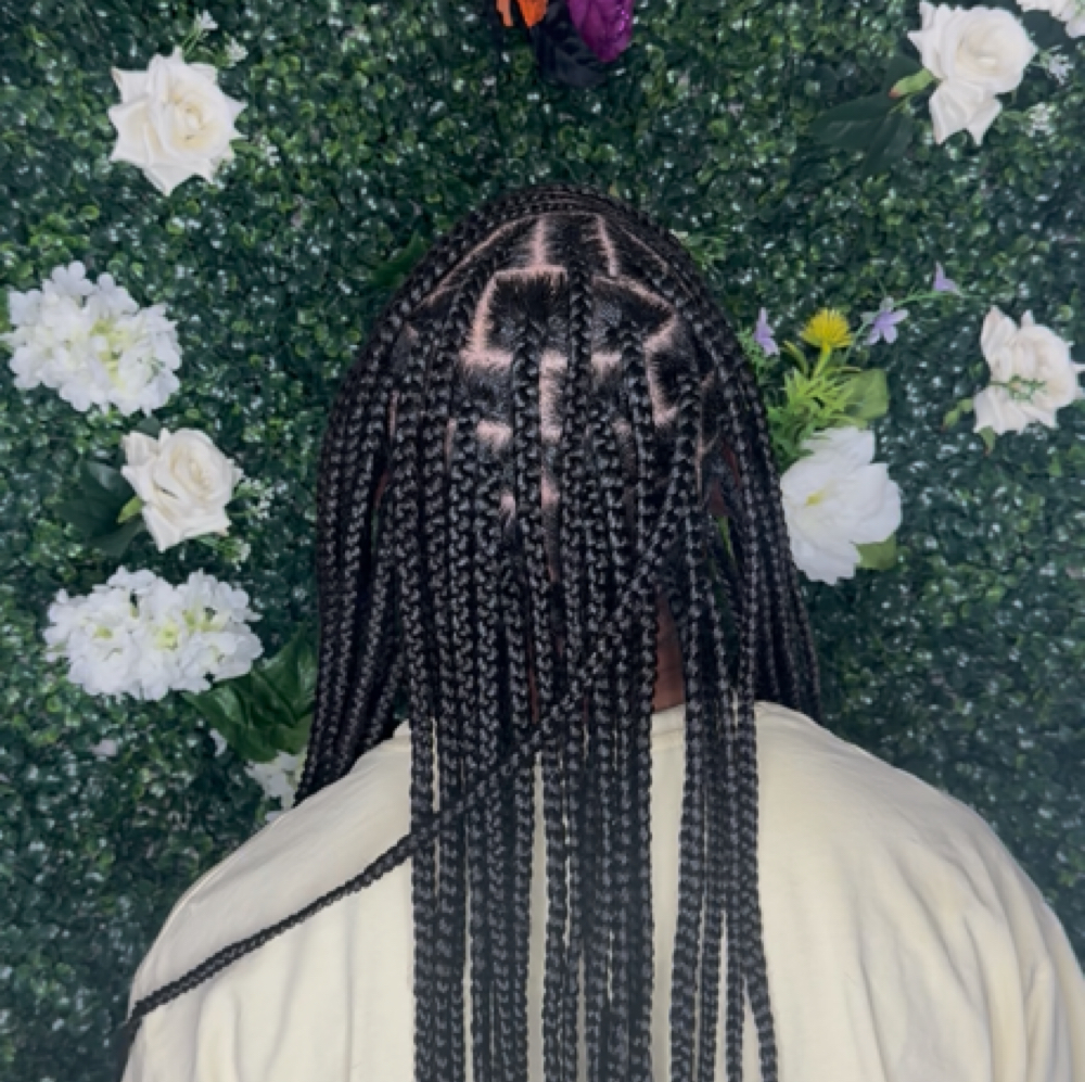 Knotless & Box Braids Medium/Mid at Kadihairsalon in Rockville, MD