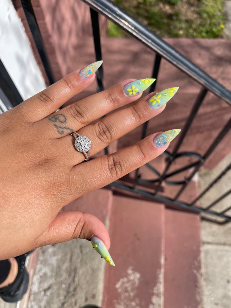 SHORT - OMBRE FULL SET