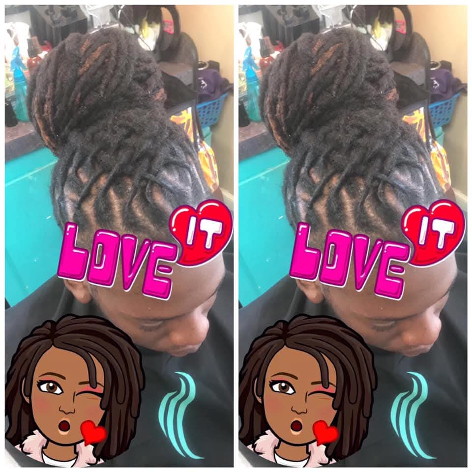 Retwist & BASKET UPDO