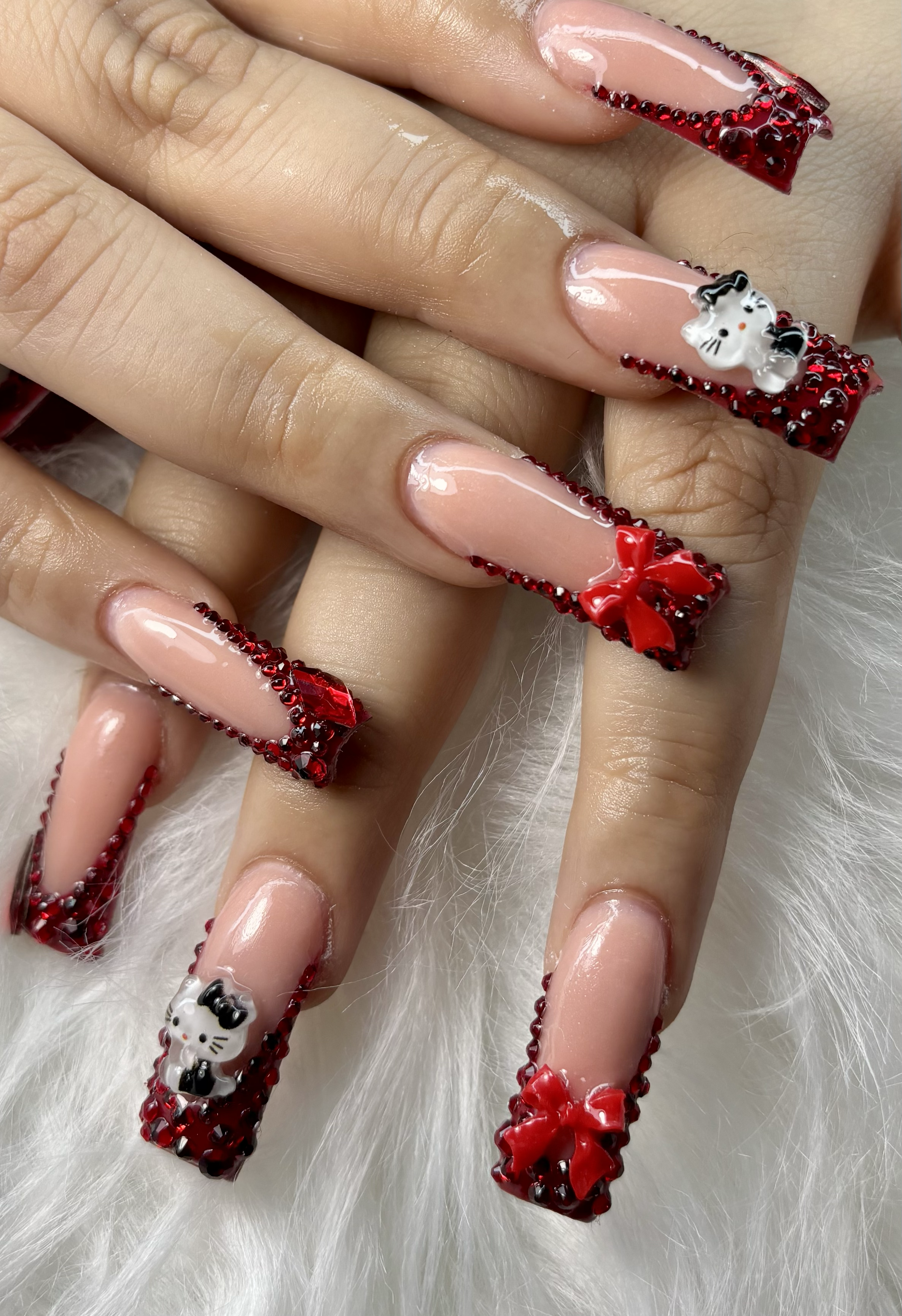 LONG ACRYLIC FULL SET