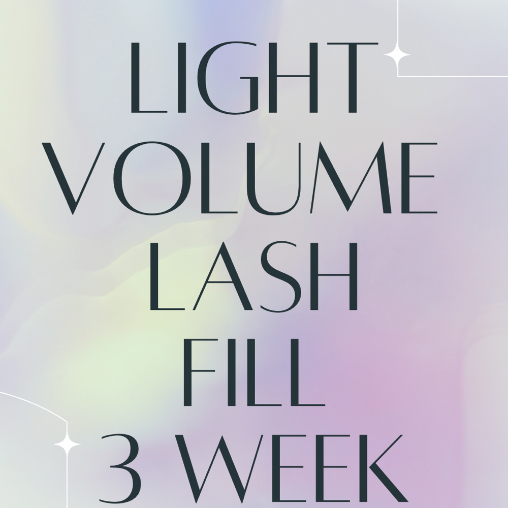 Light Volume Lash Fill - 3 Week