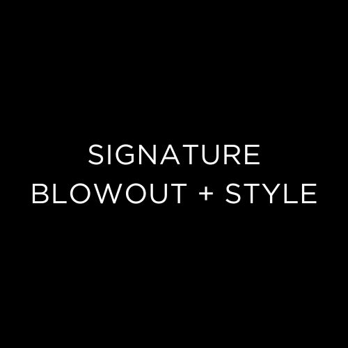 Signature Blowout and Style