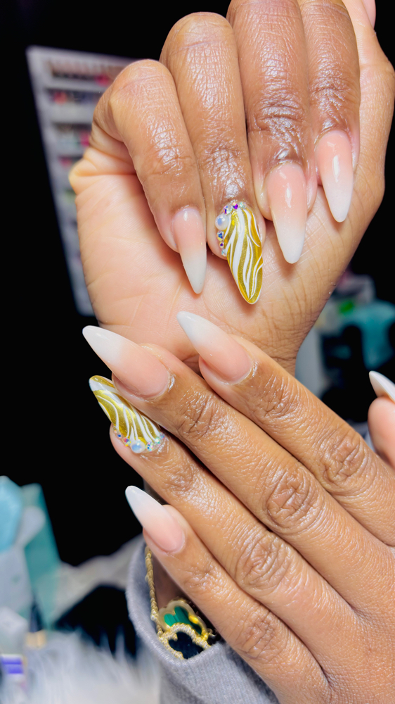 FULL SET with GEL POLISH