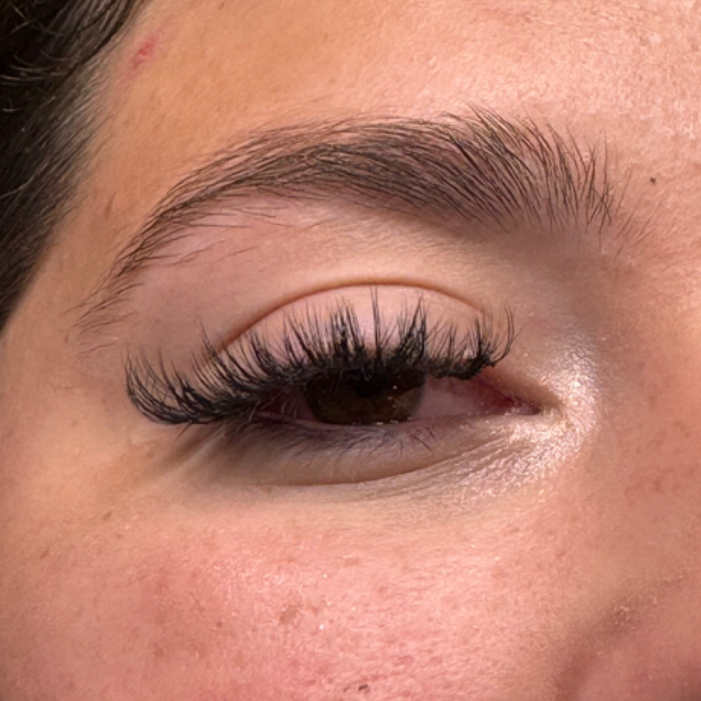 Hybrid full lash set at GLOW Spa Tanning & Fitness in Owego, NY