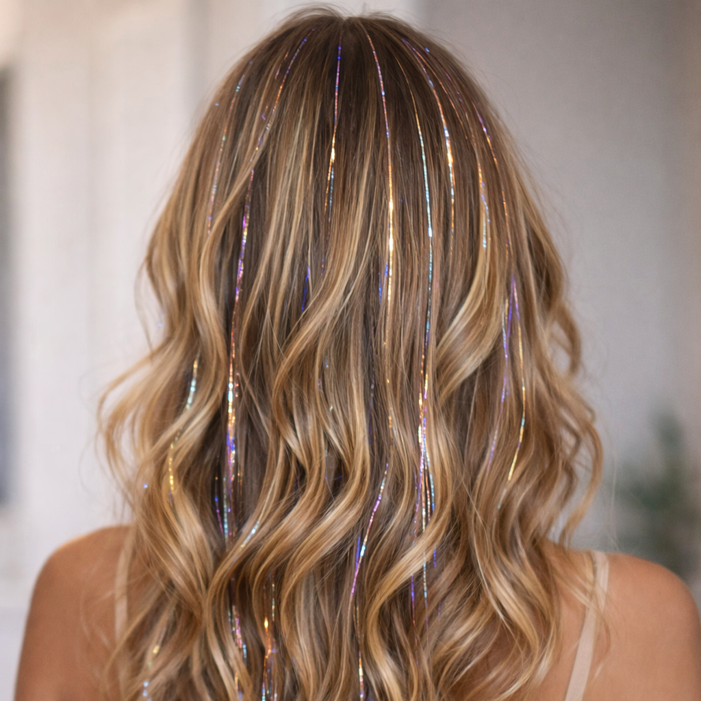 Tinsel Application at Hair by Jacquera in Rome, GA