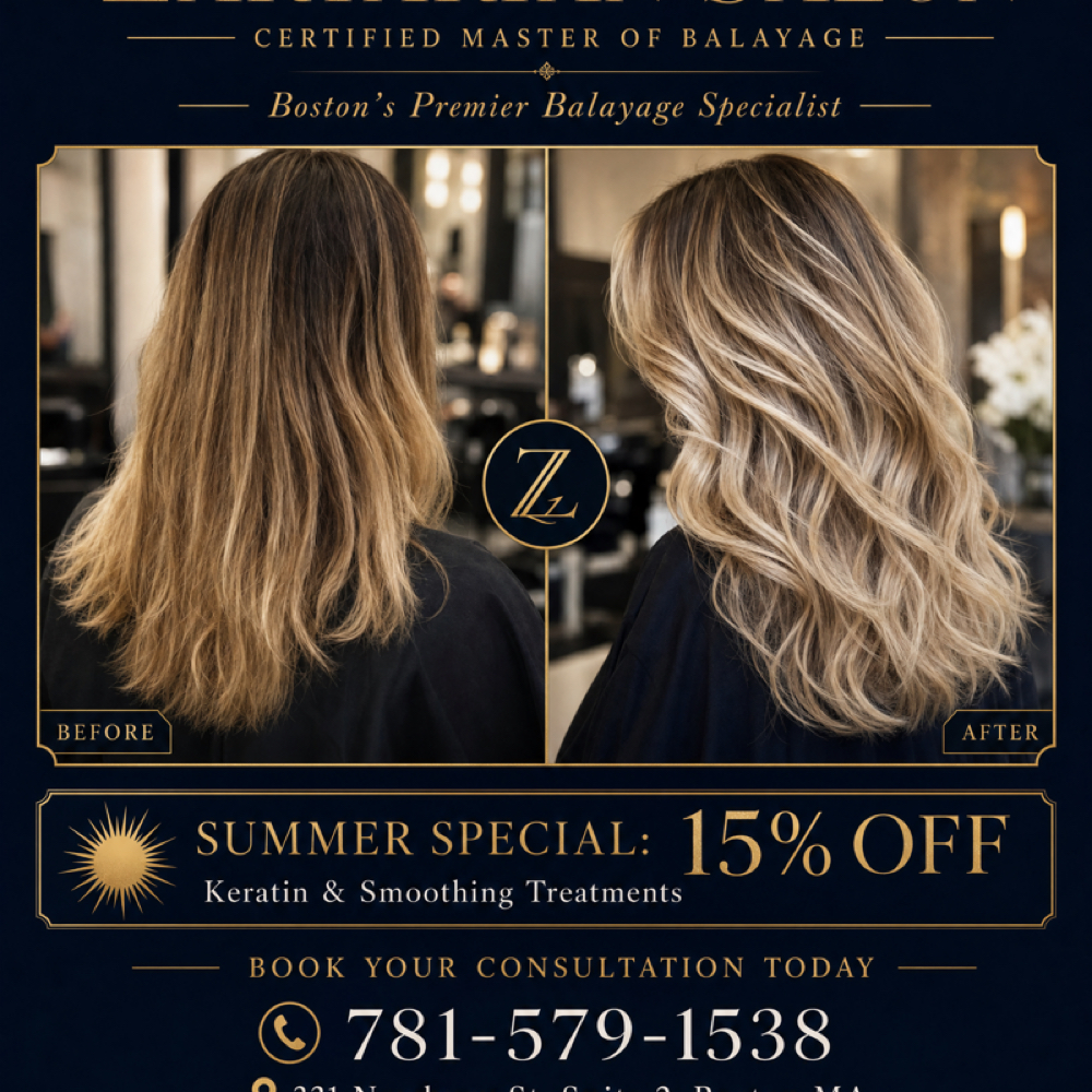 Full Keratin Smoothing Treatment at Brooke Zartarian | balayageboston in Boston, MA