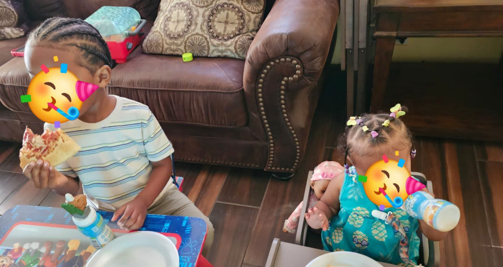 Toddler Braids W/ Designs 5 & Under