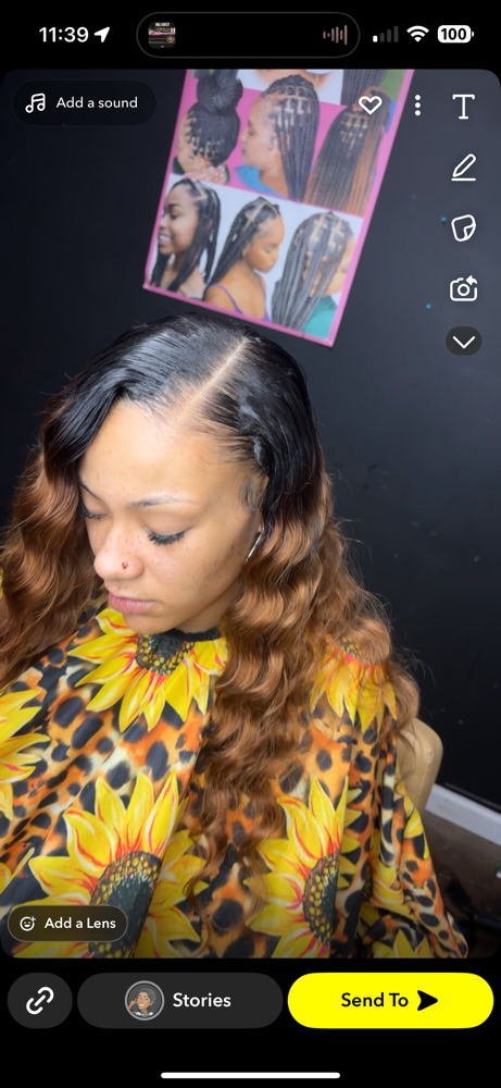 Sew In W/ Leave Out