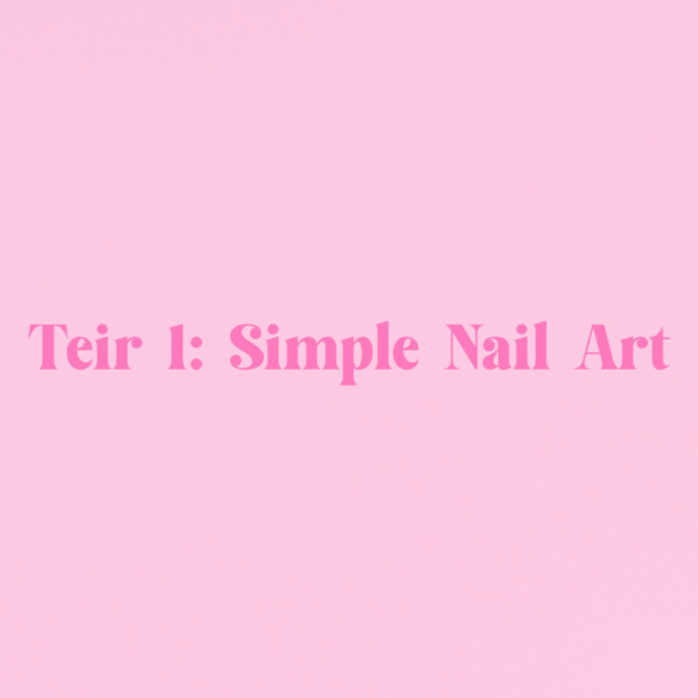 Teir 1: Simple Nail Art at Maddyvnailedit in Bastrop, TX