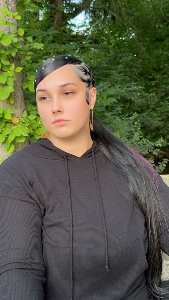 Rubber Band Freestyle Ponytail