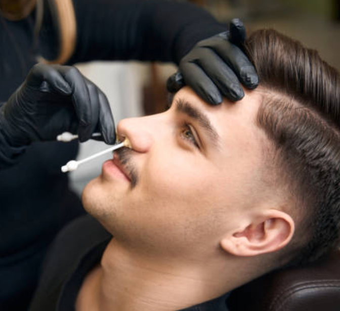 3 Face Waxing Area