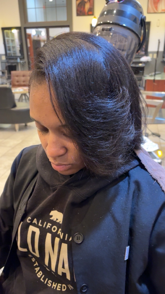 Shampoo & Flat Iron at Styled by LuxuryQTee in Bessemer, AL