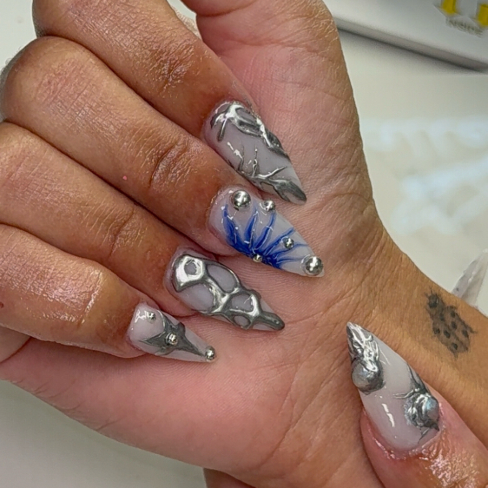 Acrylic Full Set at Mylah Nailed It in Ogden, UT