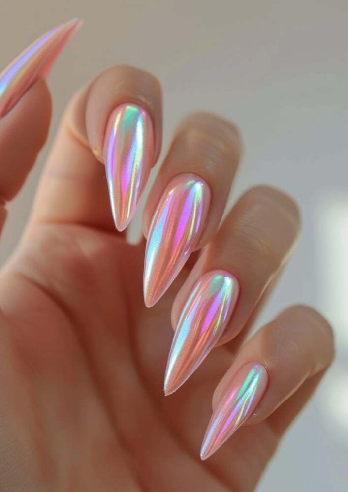Chrome On Nails