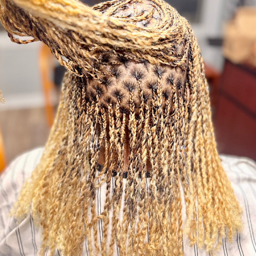 Kinky Mini Twists at Chinwem’s HairB&B in Ayer, MA