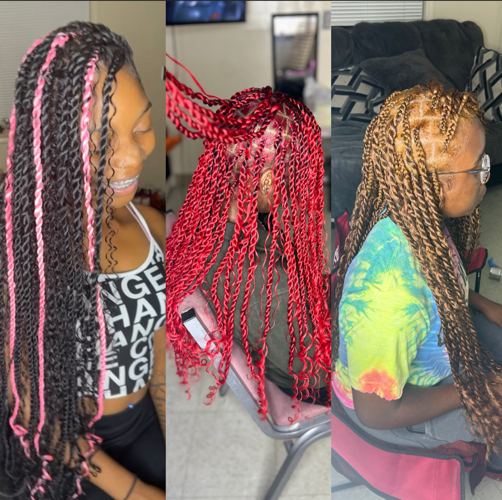 Island Twist ๐without Curls