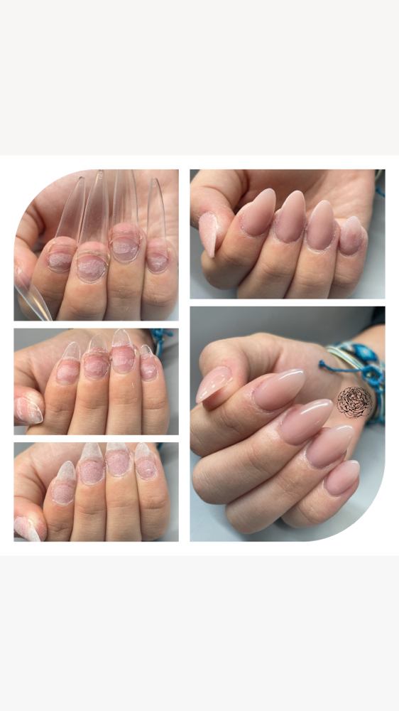 Acrylic Full Set Tips Extension