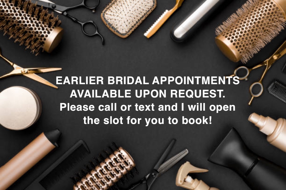 EARLY BRIDAL APPOINTMENTS at The Mane Space LLC in Dearborn, MI