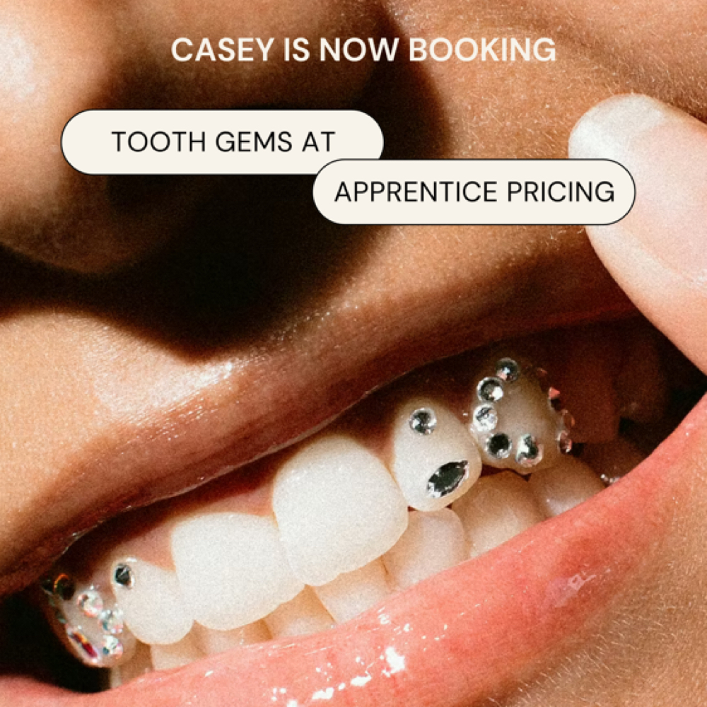 **APPRENTICE SPECIAL** TOOTH GEMS at Atelier in Richmond, VA