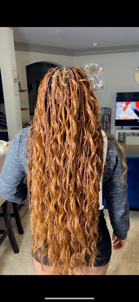 Med Boho Braids (Butt)