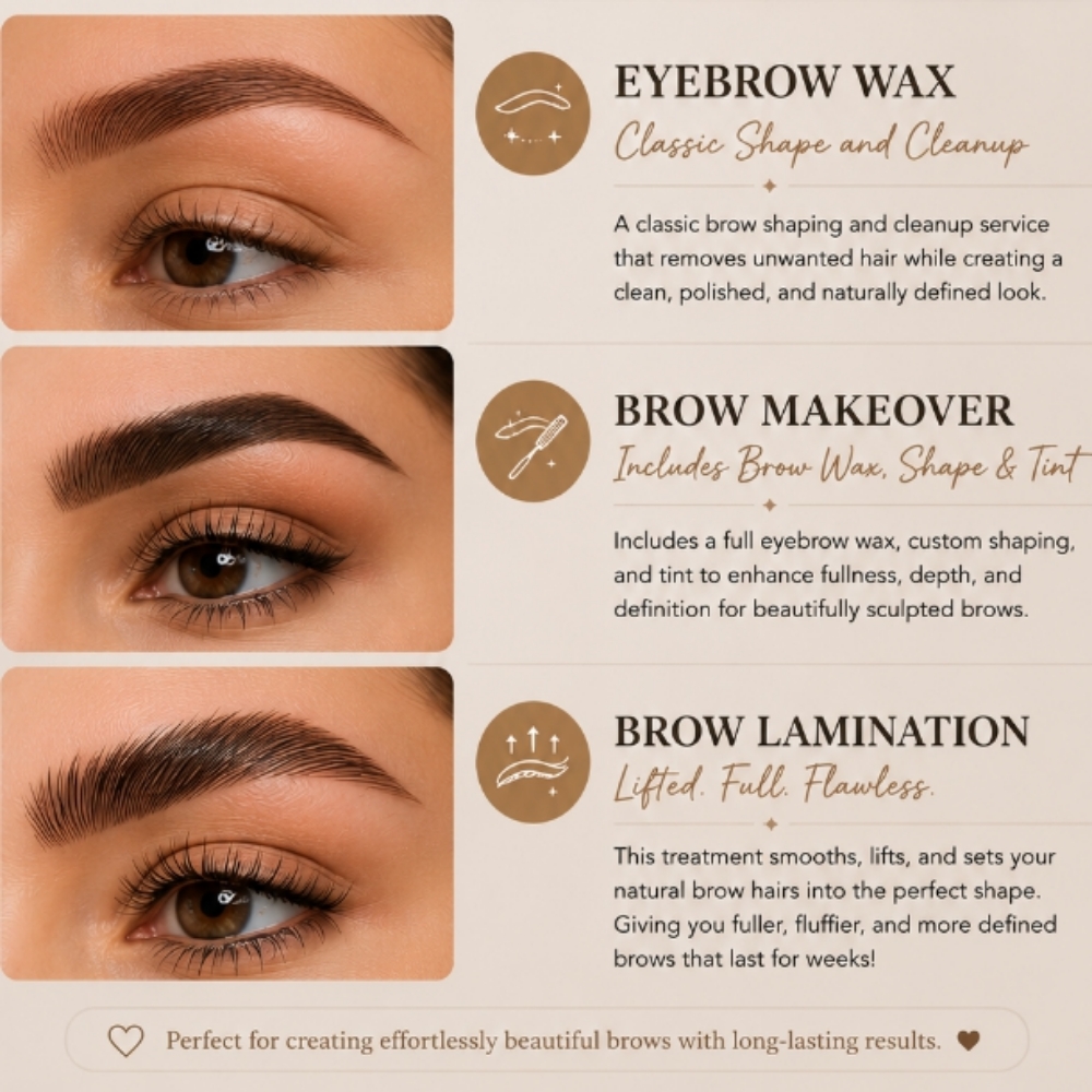 Eyebrow Services ✨️ at Tranquil Beauty LLC in South Jordan, UT