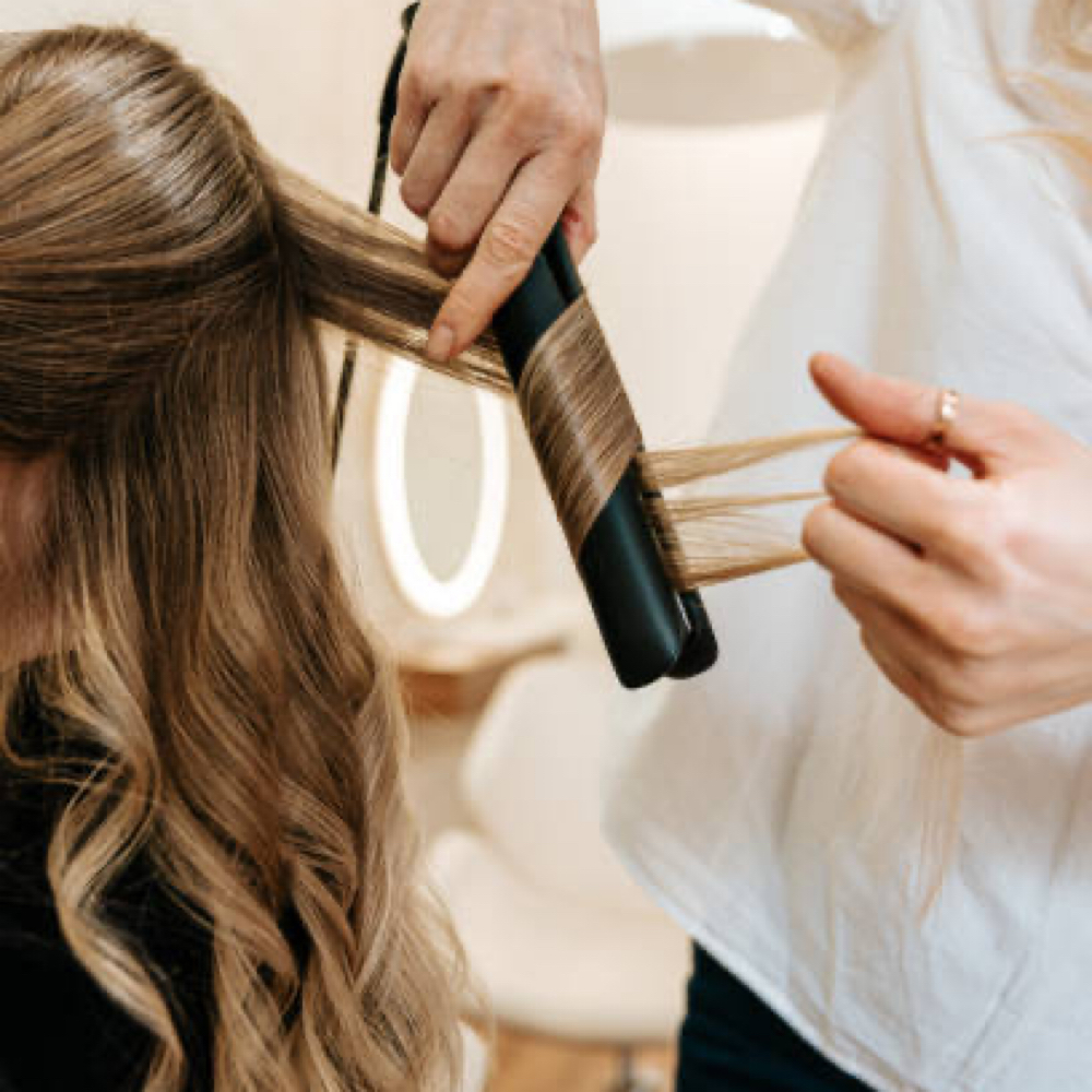 Blow Out/ Curl/ Straight Style at Vibe Hair Studio in Baldwin City, KS