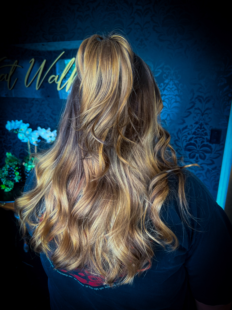 Balayage And Haircut/Style