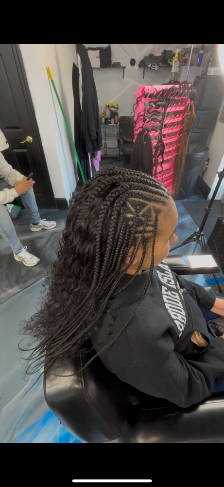 Fulani Braids w/ Quickweave