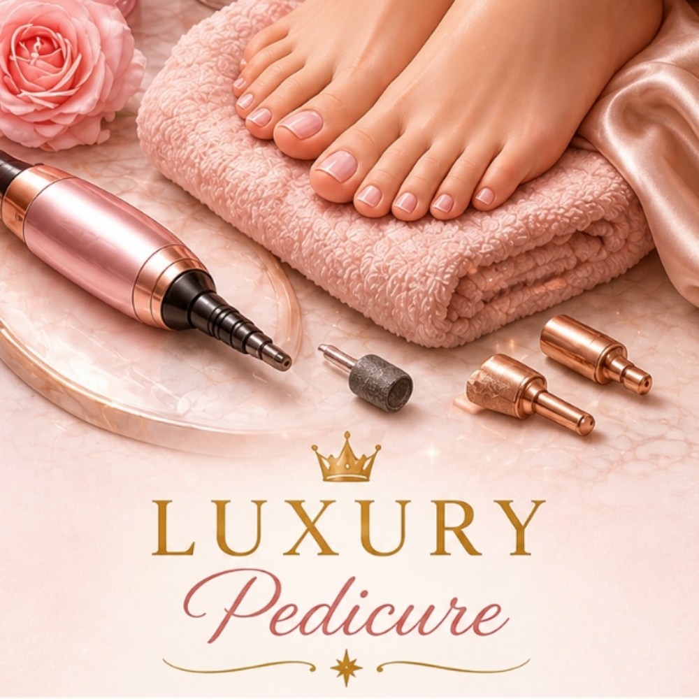 Luxury Waterless Pedicure at Aurora's Nail Artistry in Sedalia, MO