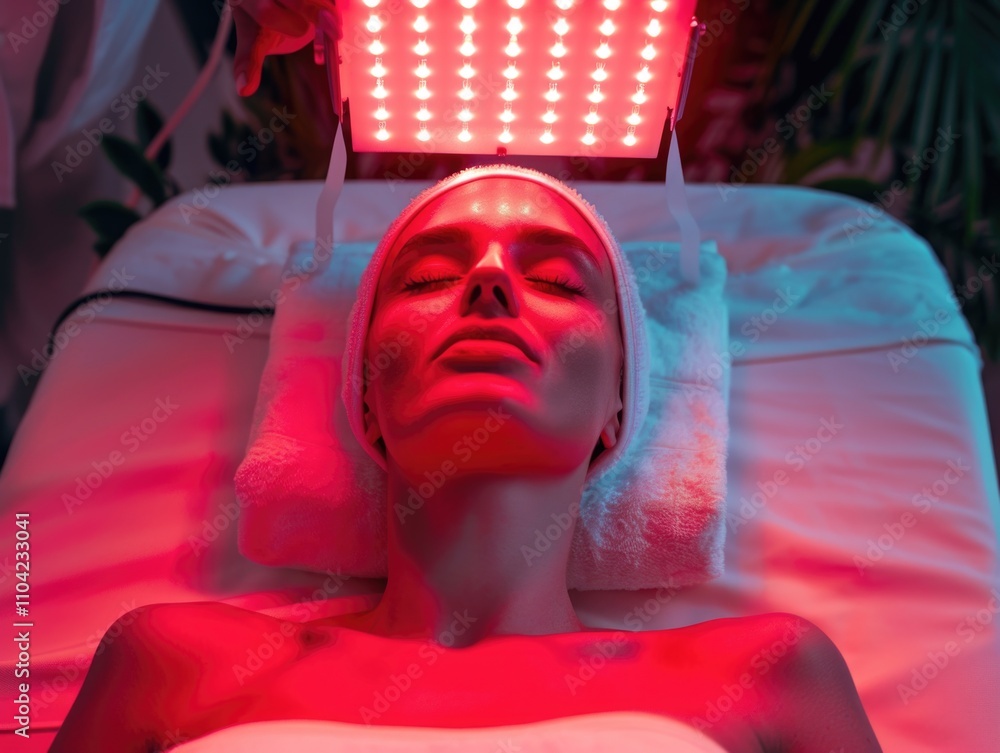Red LED Light Therapy  10 Min