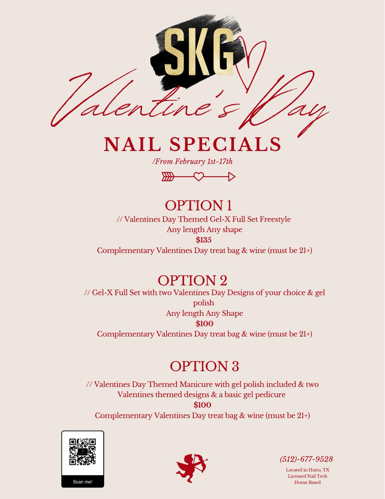 Valentine’s Day Specials