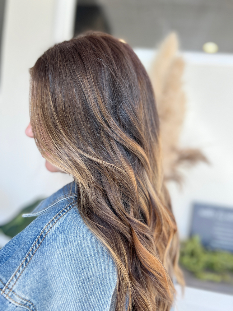 Basecolor Root Touch Up + Glaze.