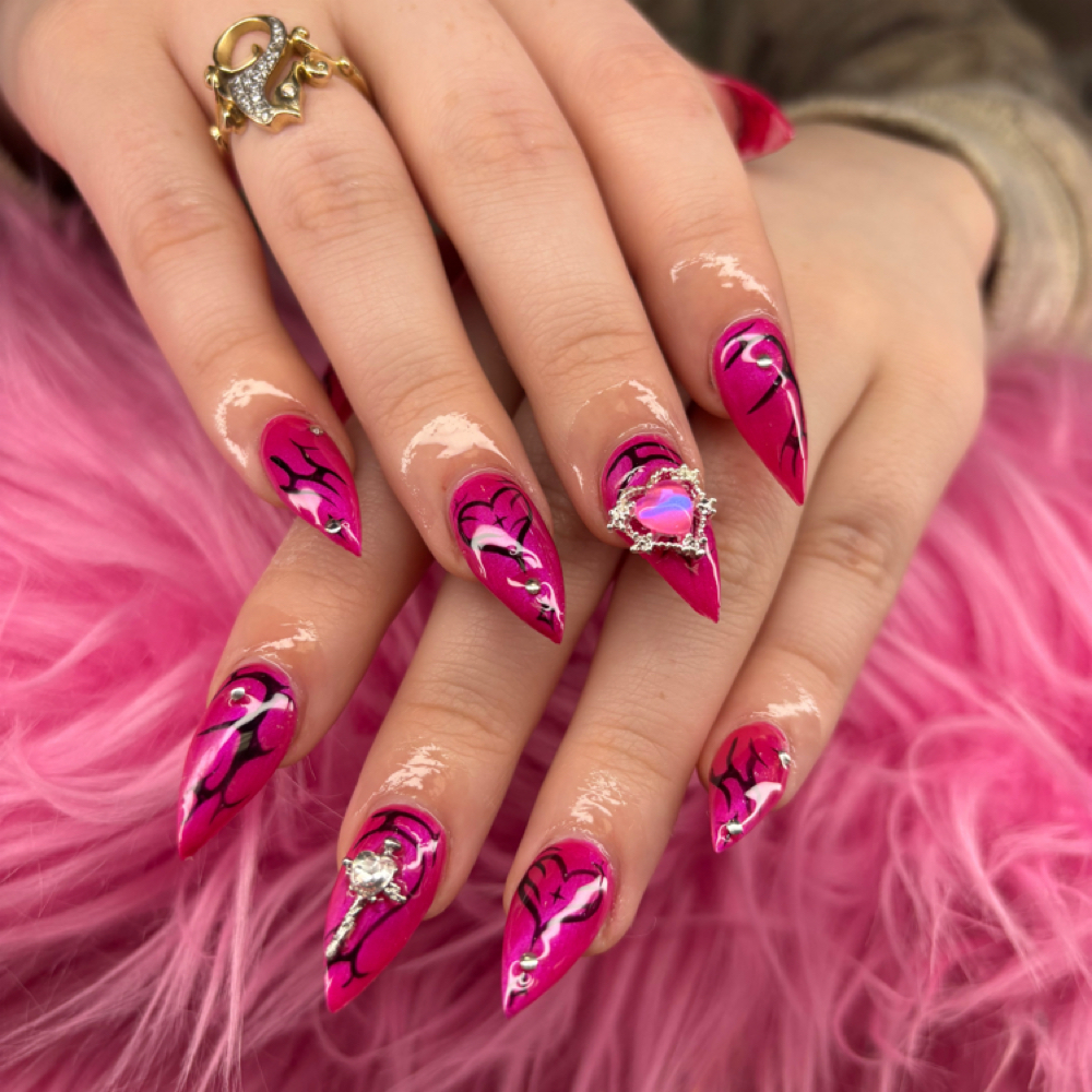 Gel-X Nails at ClawsbyChas in Helen, GA