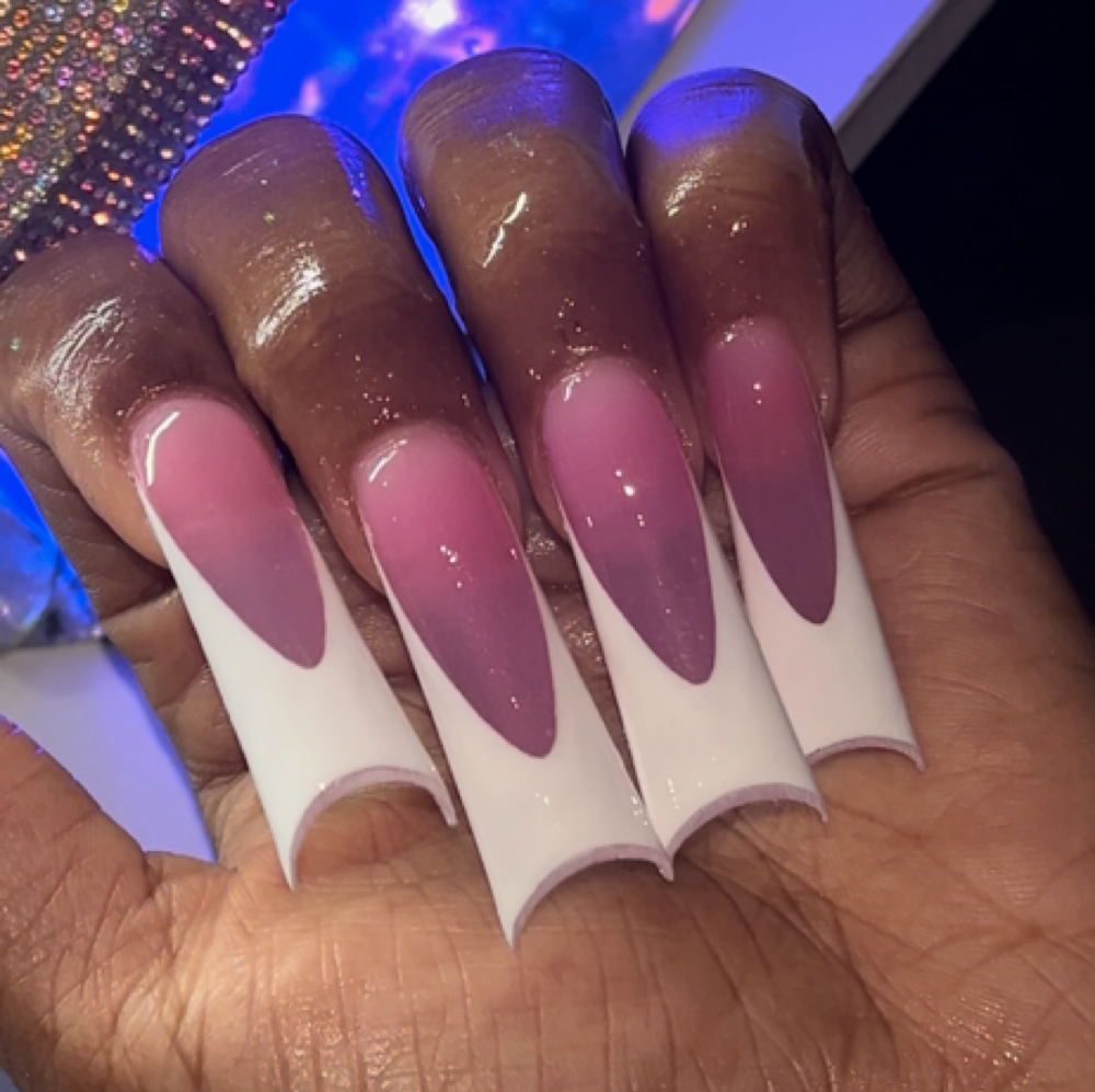 Polygel Full Set at Marble Nails & Spa in Alpharetta, GA