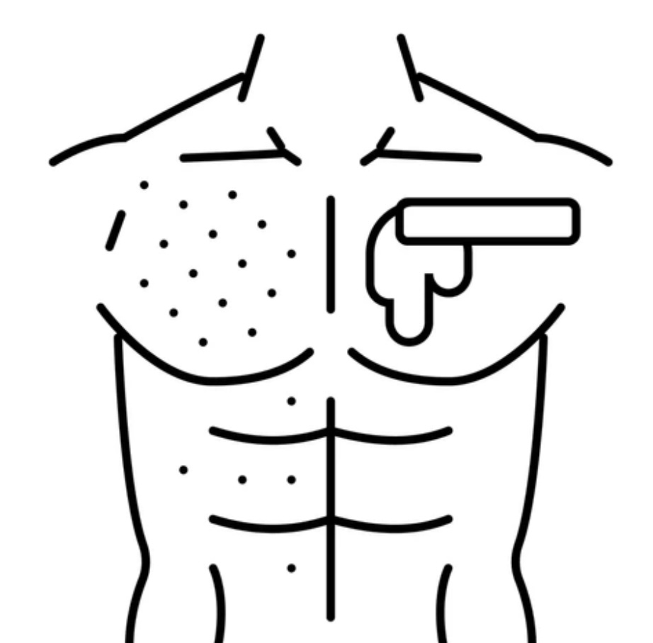 Chest Wax / Torso Wax / Back Wax