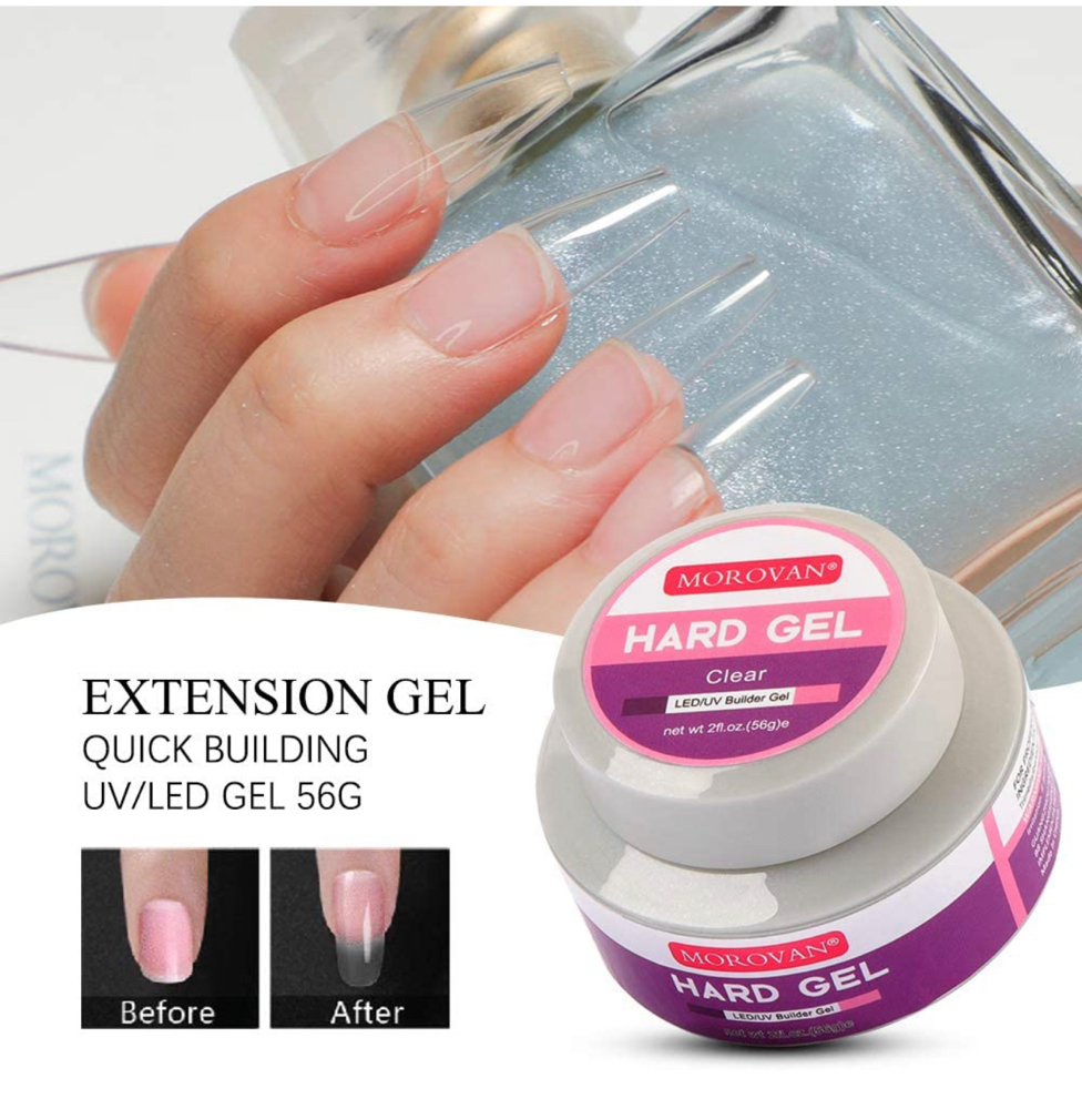 Hard Gel Nails Short
