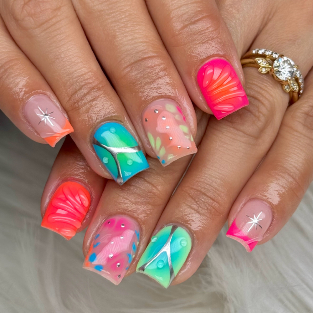 Short Acrylic Full Set