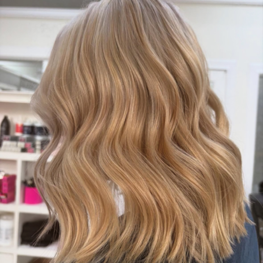 Partial Blonding Service at Nicole Mott Hair in Keller, TX