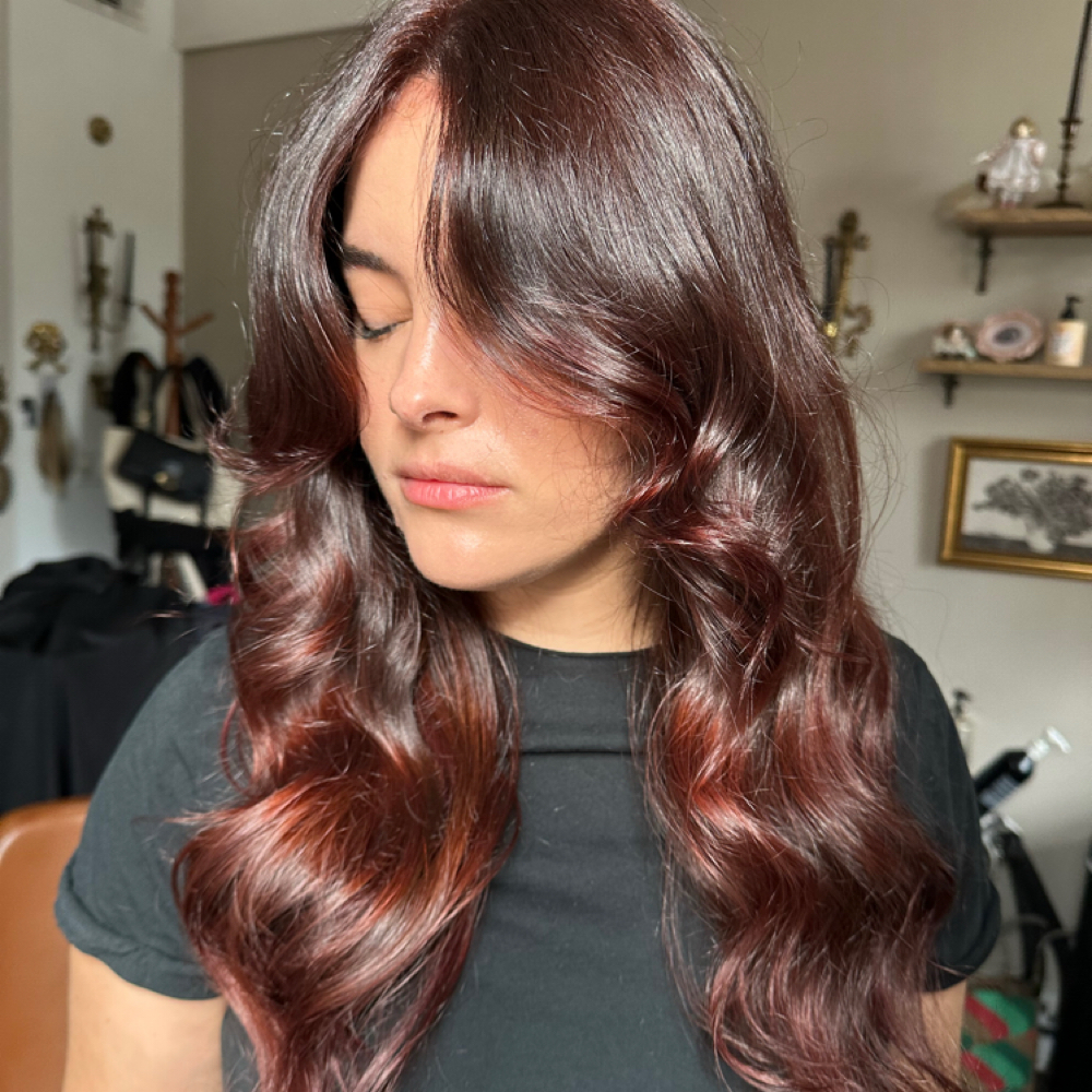 Gloss W/ Blow Out at Alex DeSimone in Charleston, SC