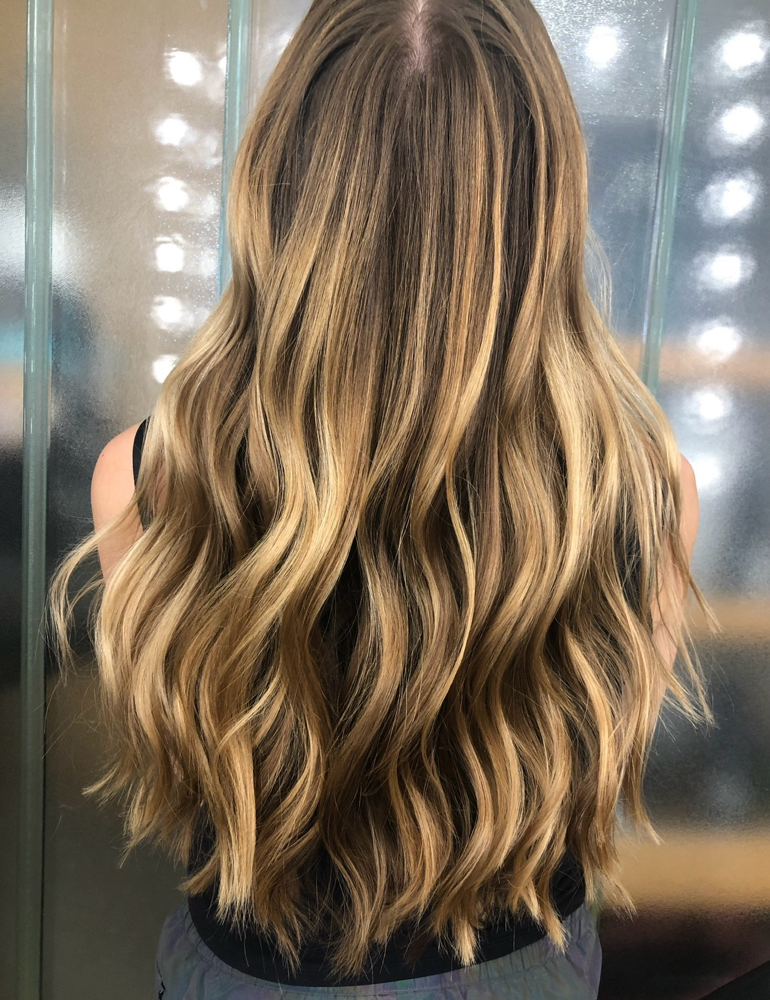 Balayage/ Gloss And Haircut at Studio ReMi in Glen Mills, PA