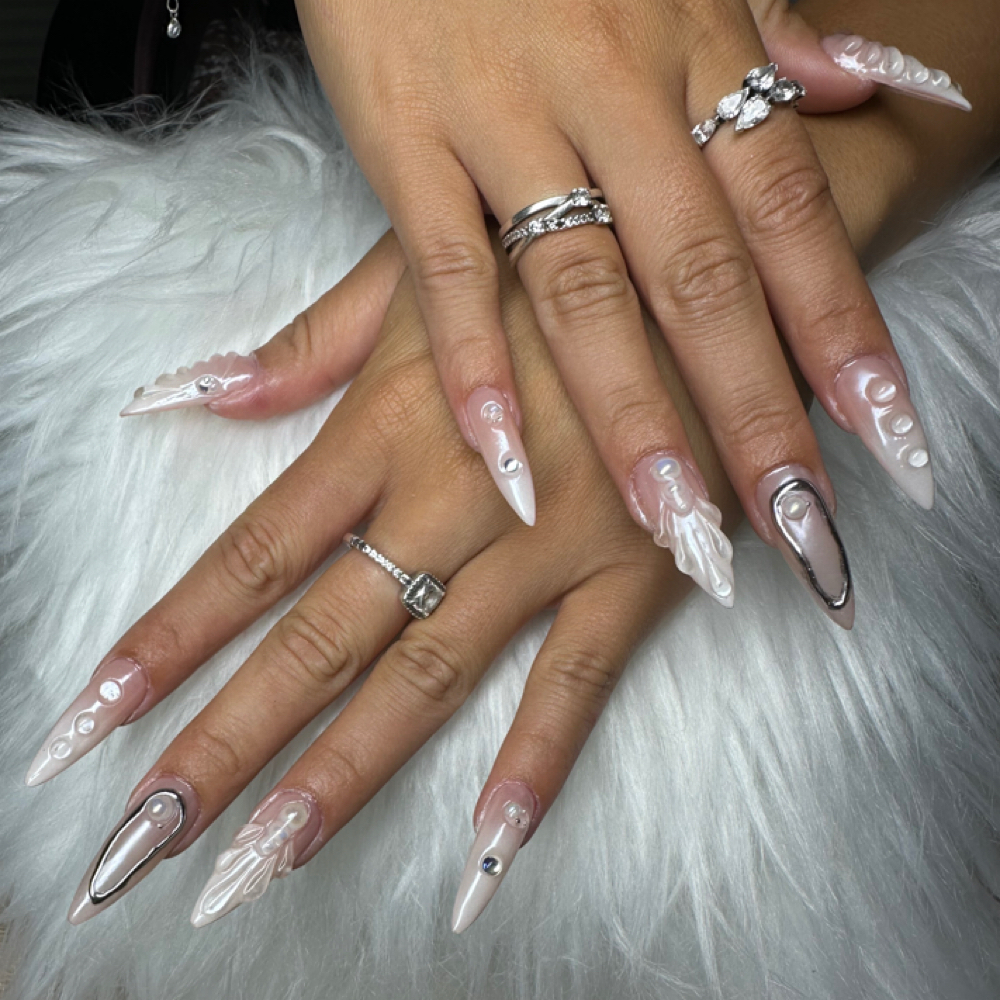 Long Gel X at Stars Aligned Nails in Evansville, IN