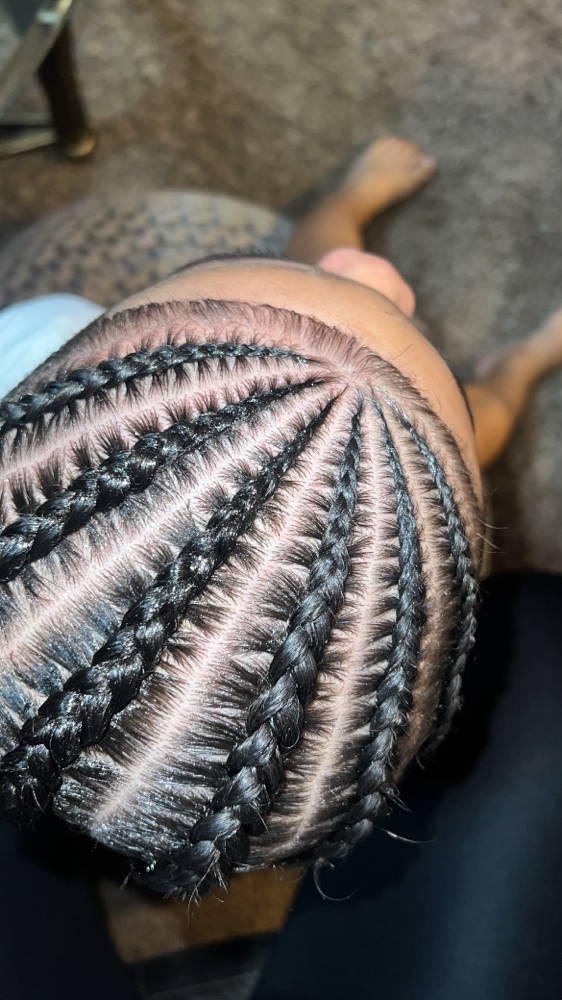Men / Boys Six Stitch braids