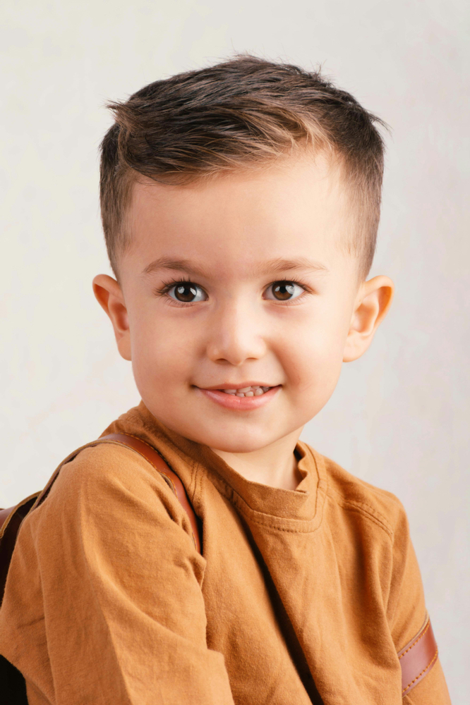 Child Haircut at Southern Moon Lux Studio in Port Orange, FL