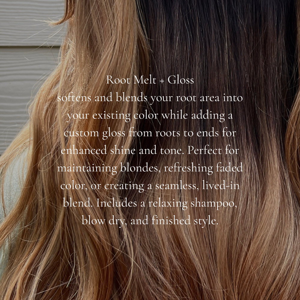 Root Melt + Gloss at Amanda B Hair Artistry in Burleson, TX