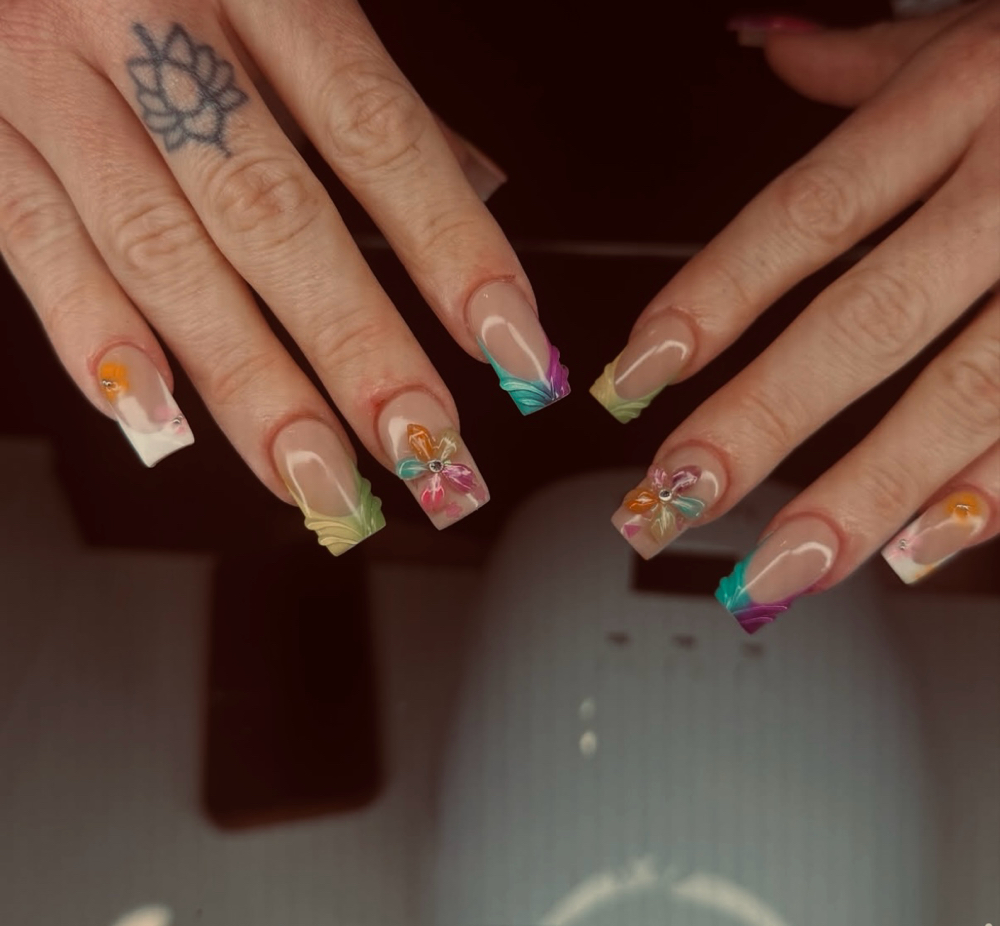 acrylic fill — long at The Nail Therapist in Nampa, ID