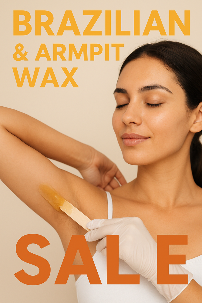 Brazilian & Armpit Wax Sale